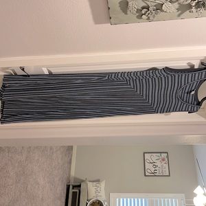 New Cabi Dia Striped Maxi Dress